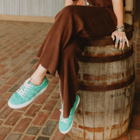 Sheridan Tennis Shoe Turquoise