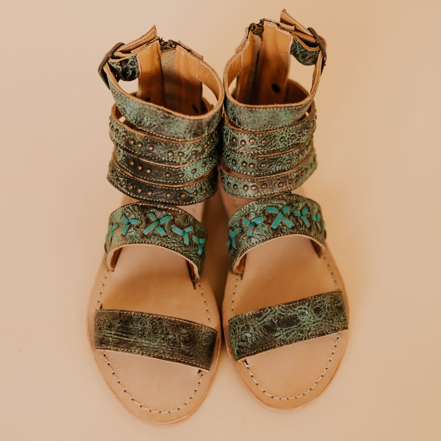 Gabriella Sandal Turquoise