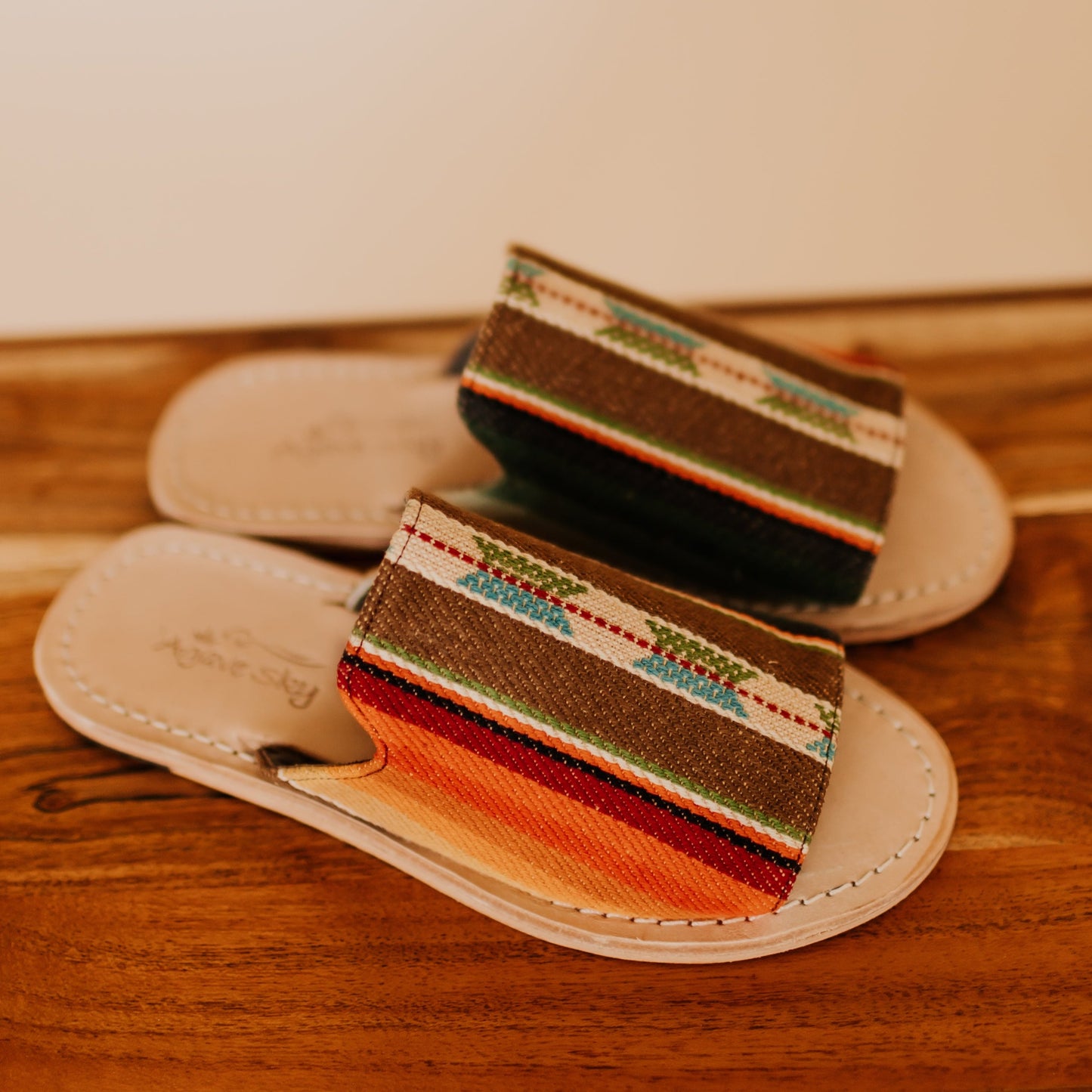 Tessa Serape Slides