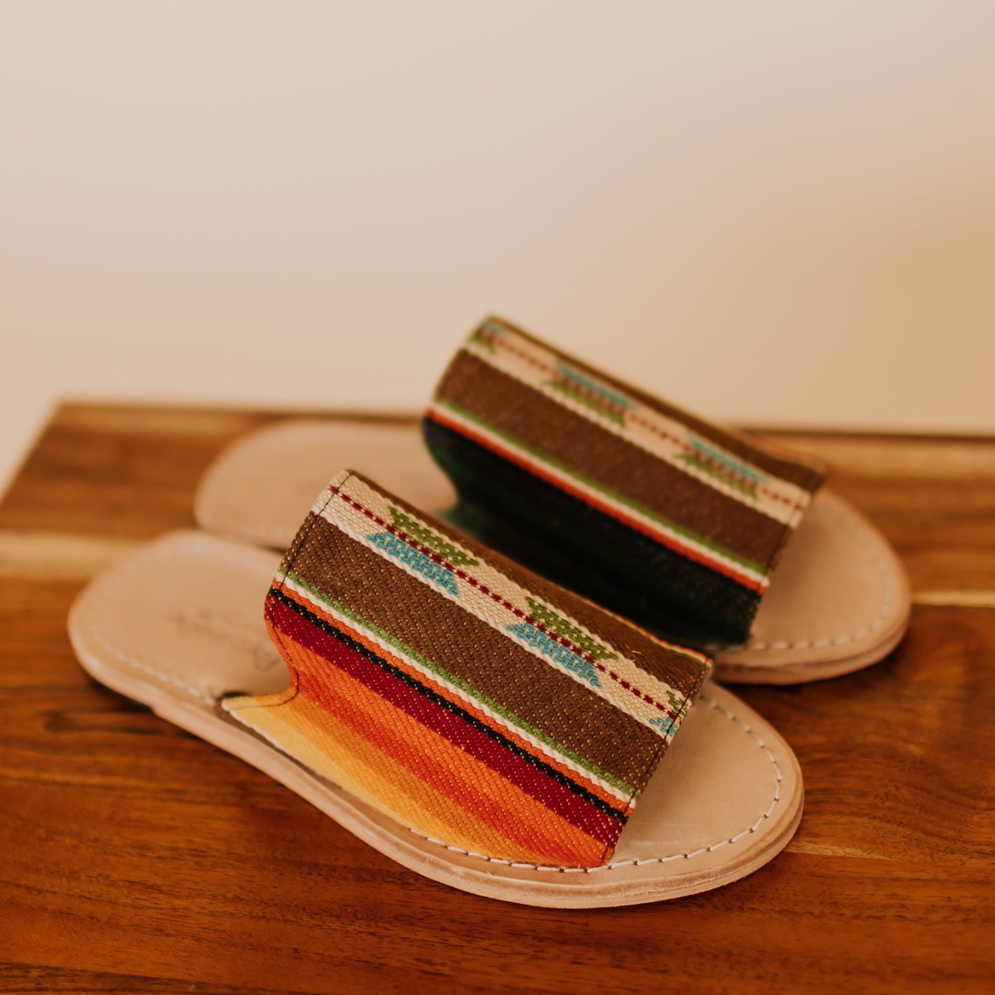 Tessa Serape Slides