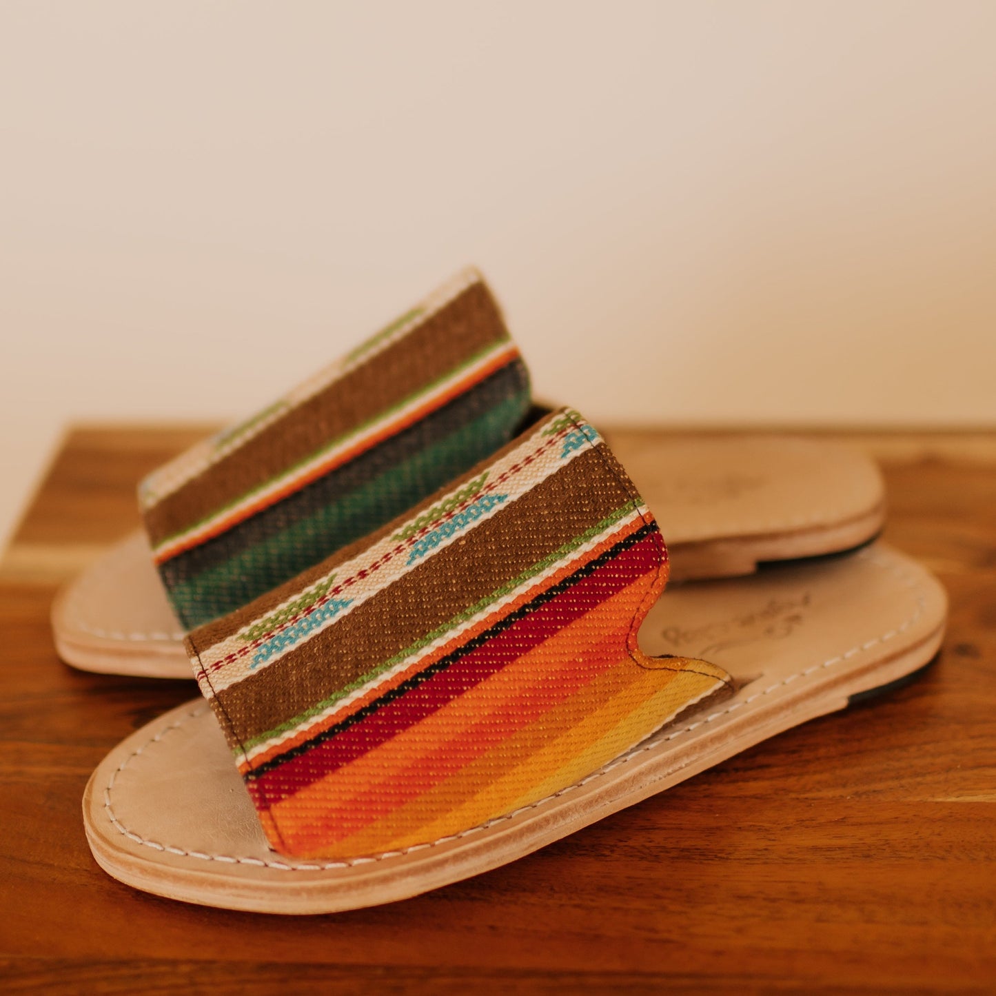 Tessa Serape Slides