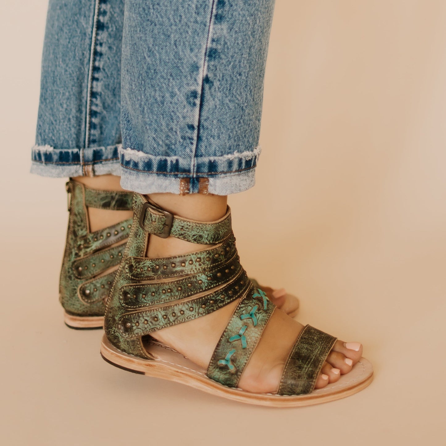 Gabriella Sandal Turquoise