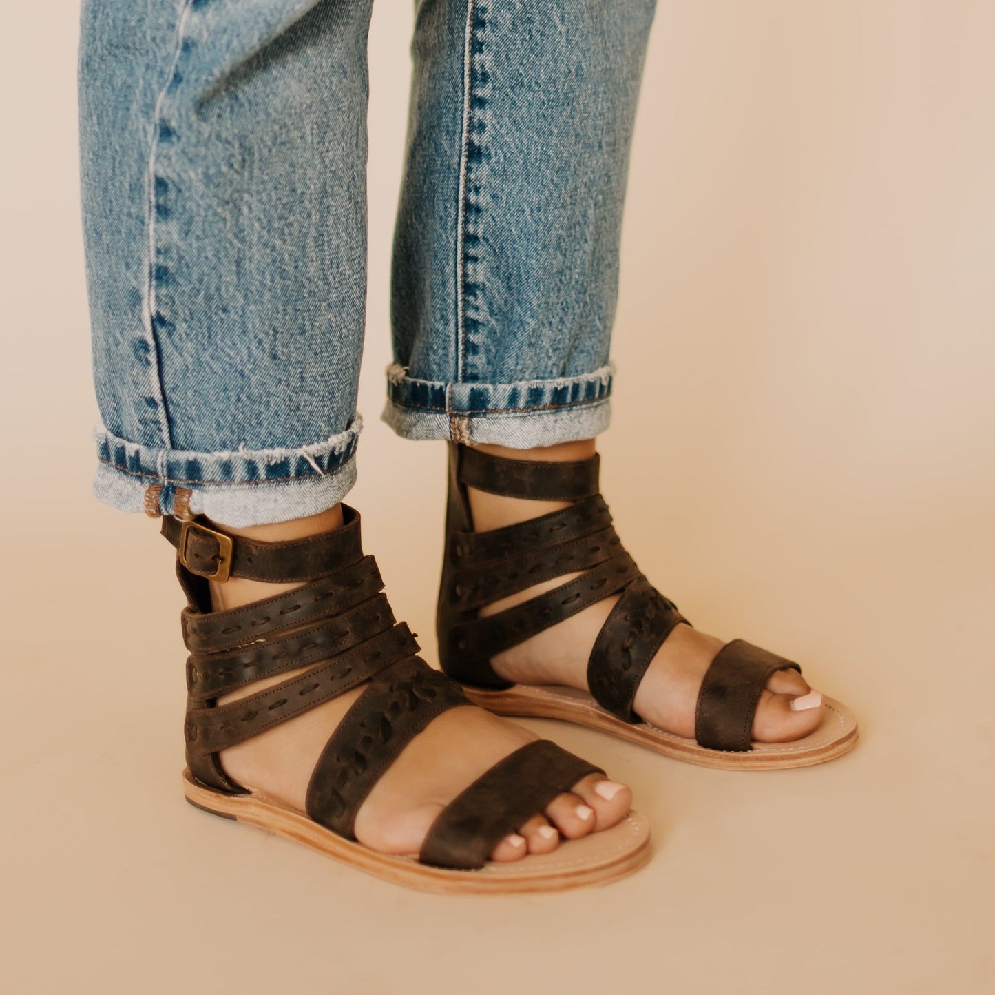 Gabriella Sandal Chocolate