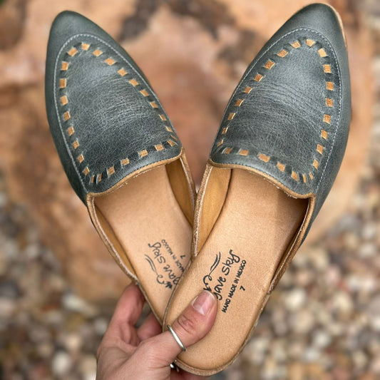 Adaire Woven Mule