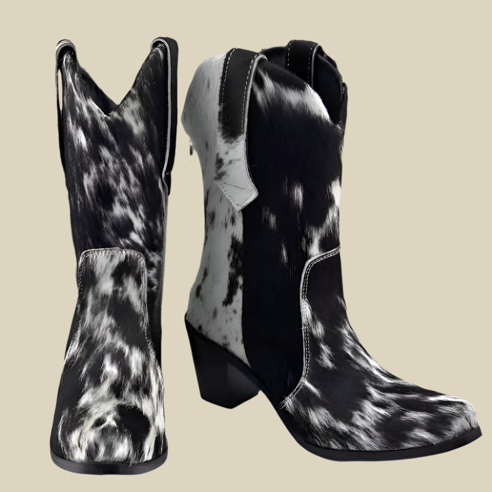 Cowhide Mid Calf