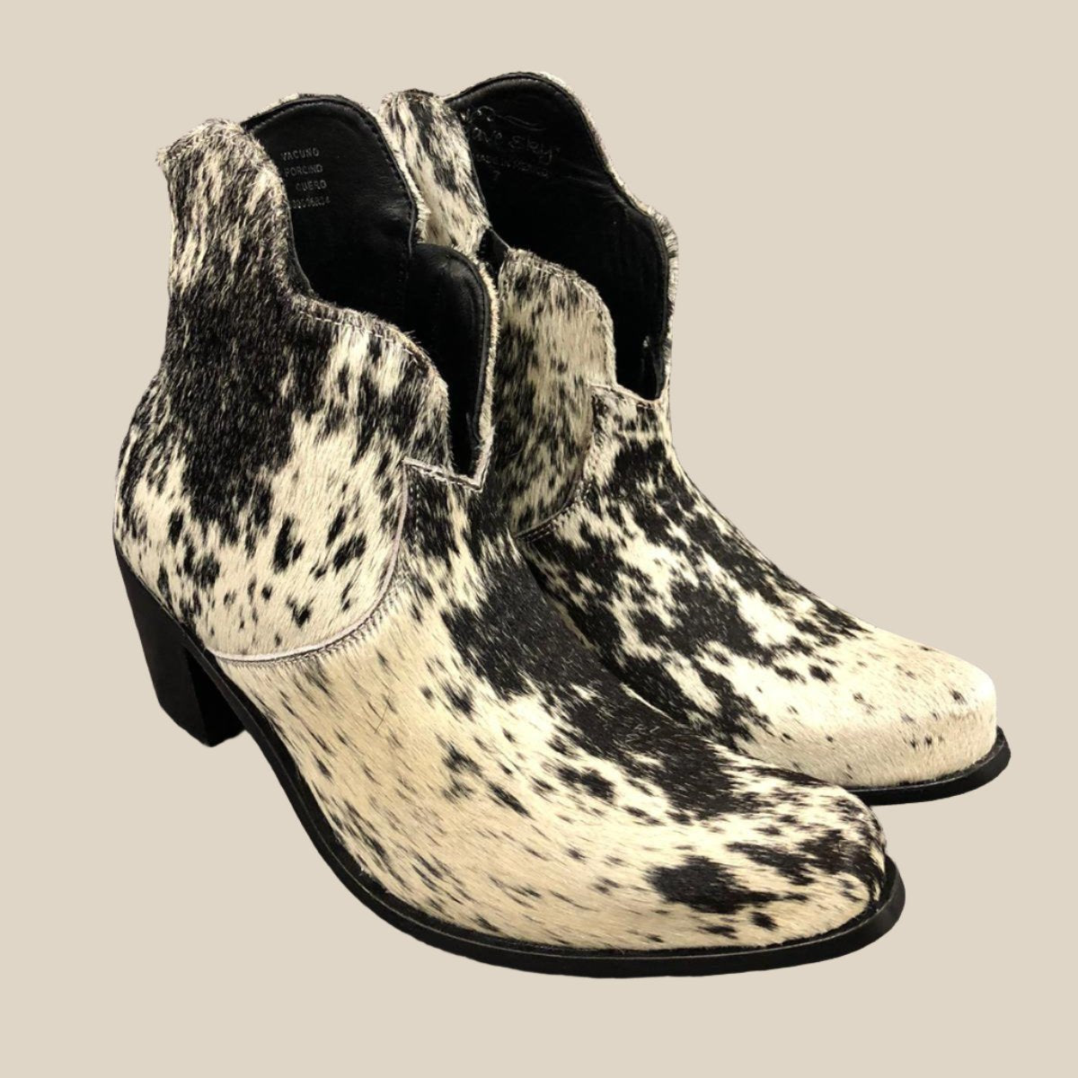 Georgia Cowhide Ankle Boot S&P