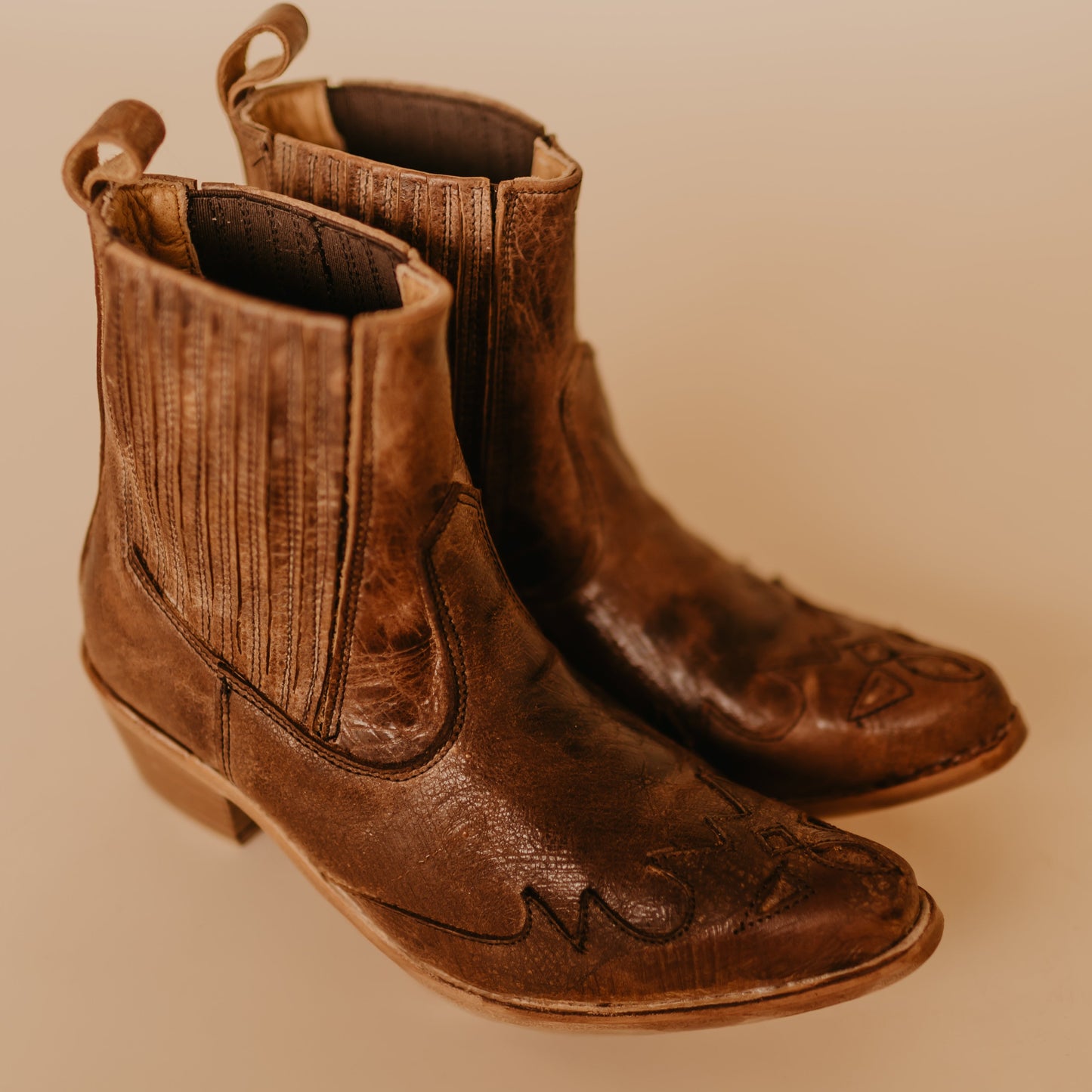 Paige Overlay Ankle Boot