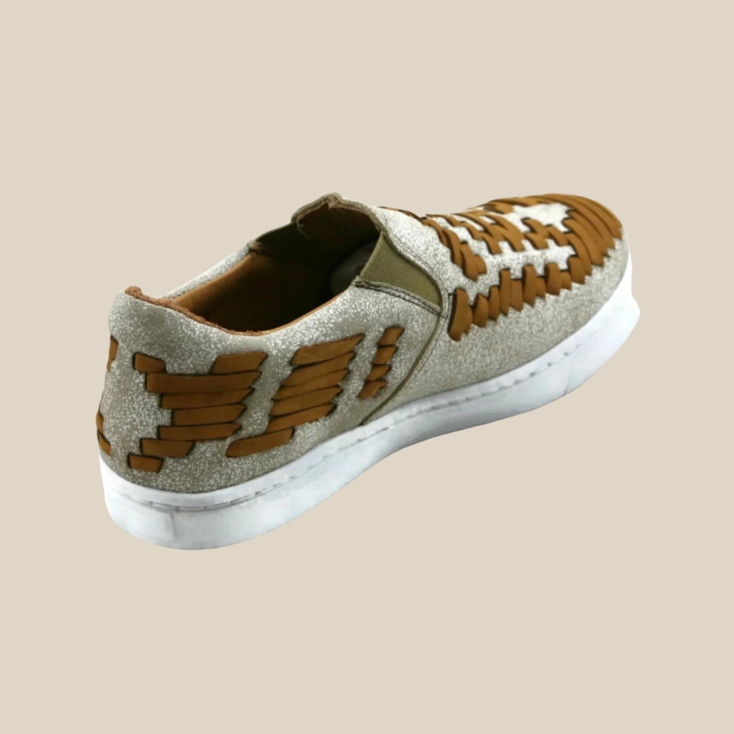 Dakota Leather Tennis Shoe Mustard