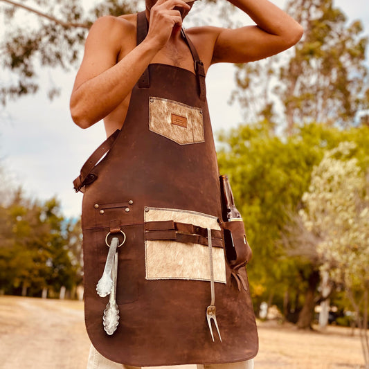 Leather Grillmaster Apron